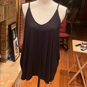Black tank top